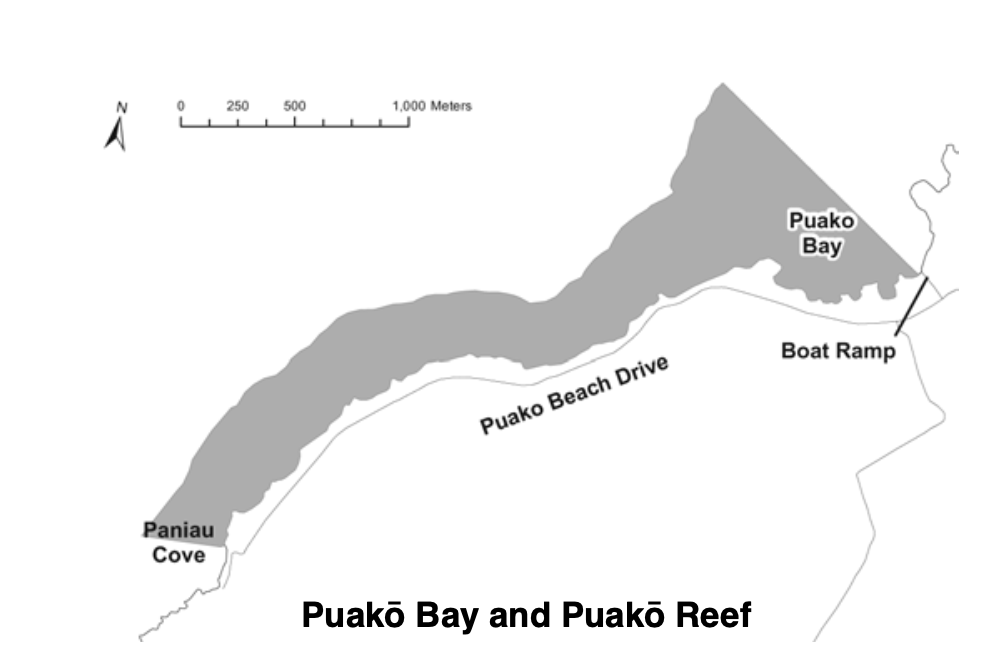 Map of Kealakekua Bay MLCD