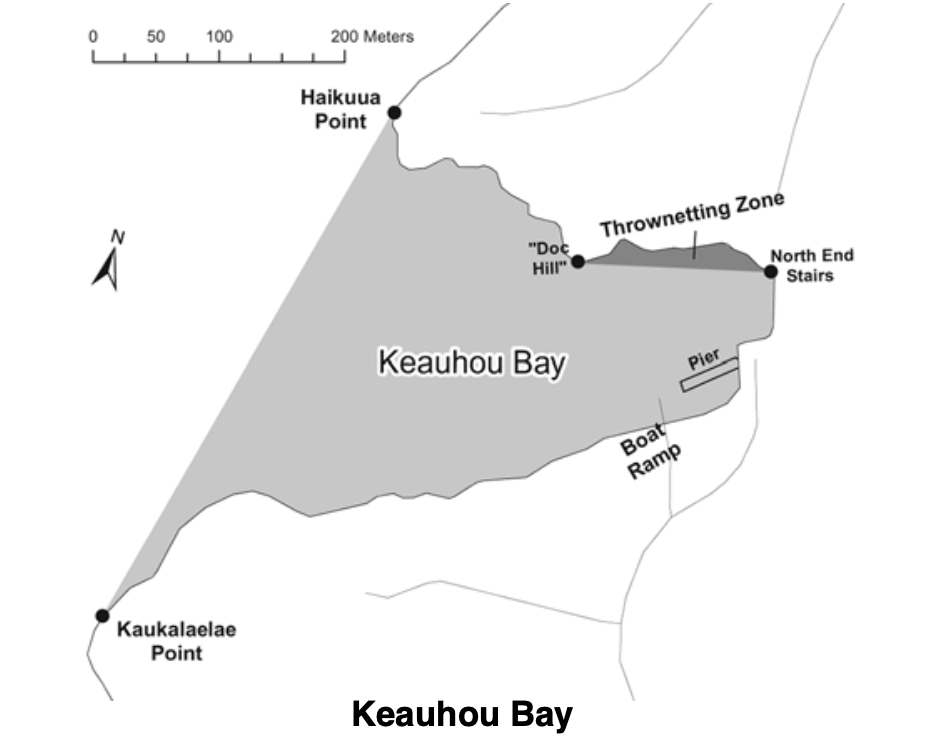 Map of Kealakekua Bay MLCD