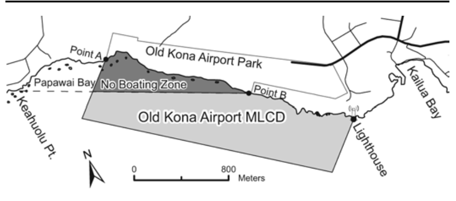 Map of Kealakekua Bay MLCD