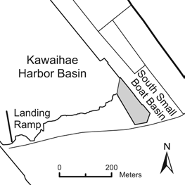 Map of Kawaihae Harbor zones
