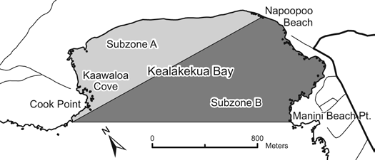 Map of Kealakekua Bay MLCD