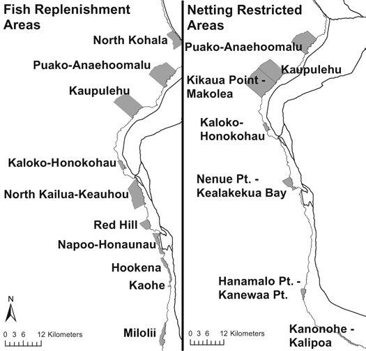 Overview map of West Hawai'i Regional FMA