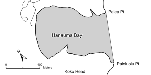 Map of Hanauma Bay MLCD
