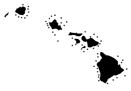 Overview map of regulated fishing areas statewide